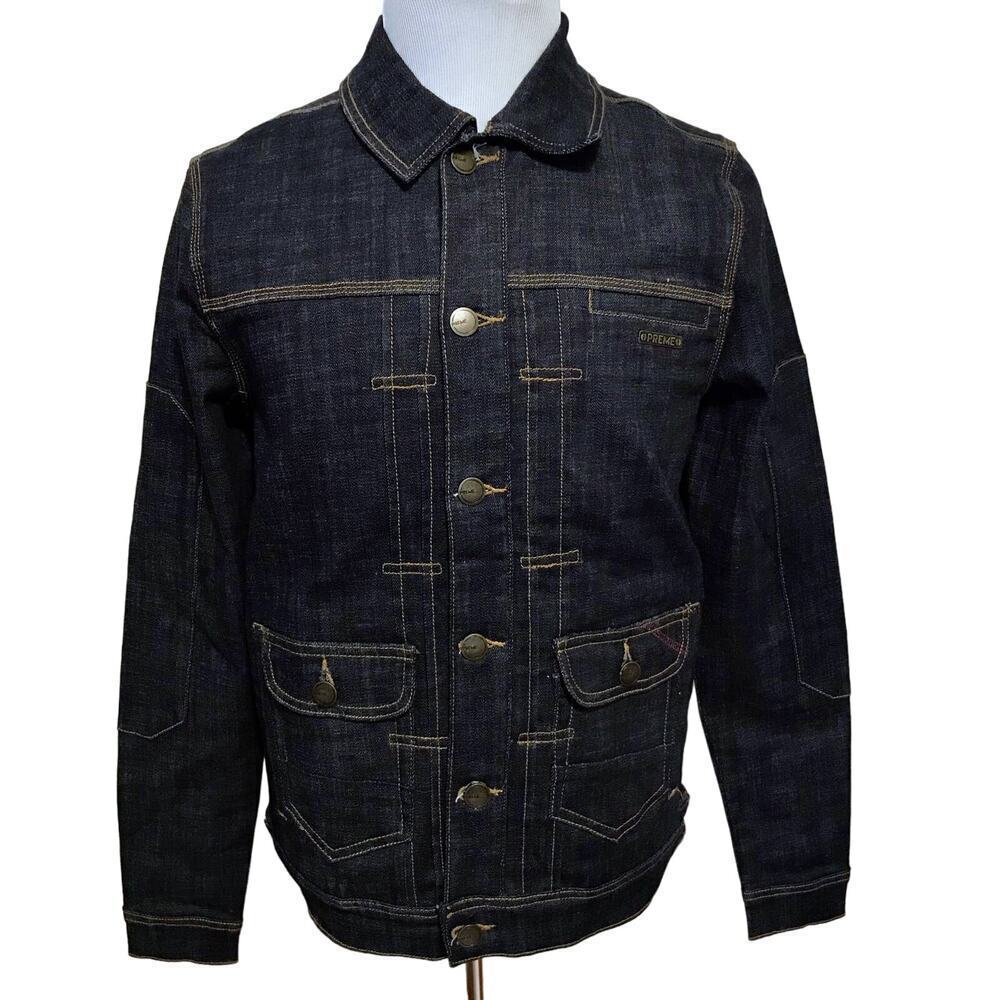Preme NWOT Dark Wash Jean Jacket Men M